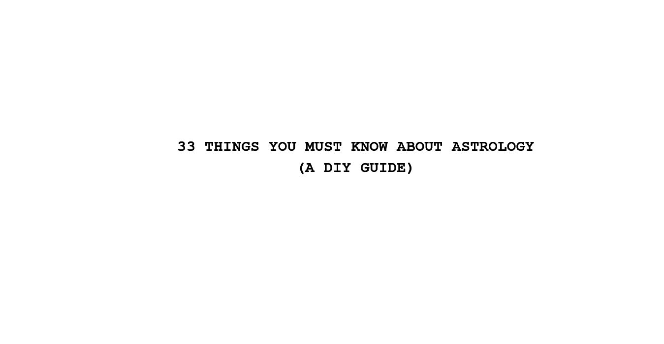 Meaning of all houses, planets, and signs based on Vedic Astrology